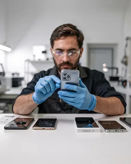 imgi 87 man checking mobiles